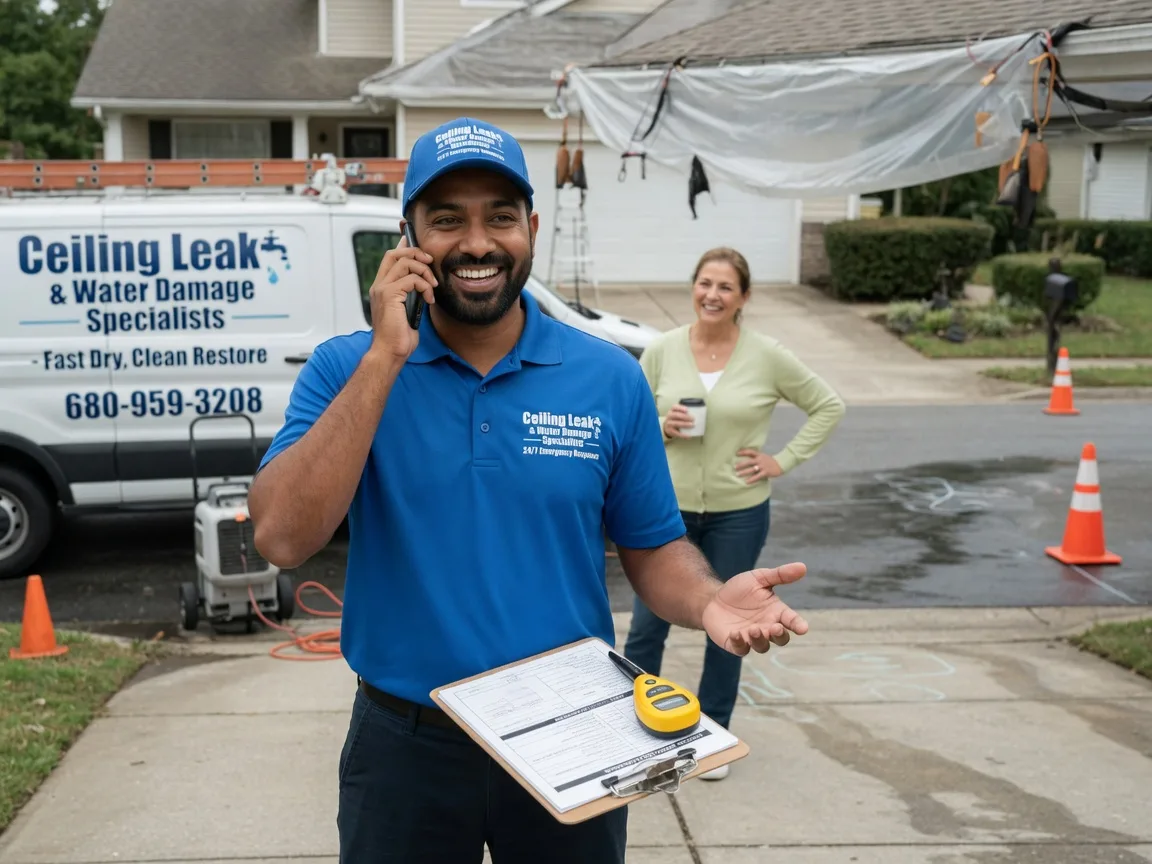 Ceiling Leak Cleanup Stoneboro, PA FAQs
